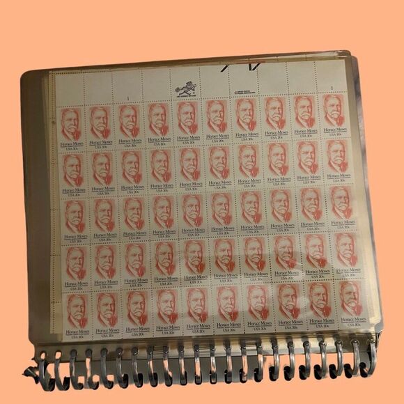 MNH UNITED STATES-1984 SC#2095 Horace Moses JA Founder Stamp Sheet - Picture 1 of 3